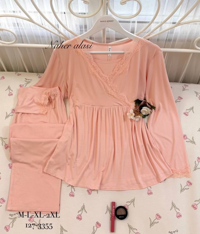 بيجامه فسيكوز حمل ونفاس 3355