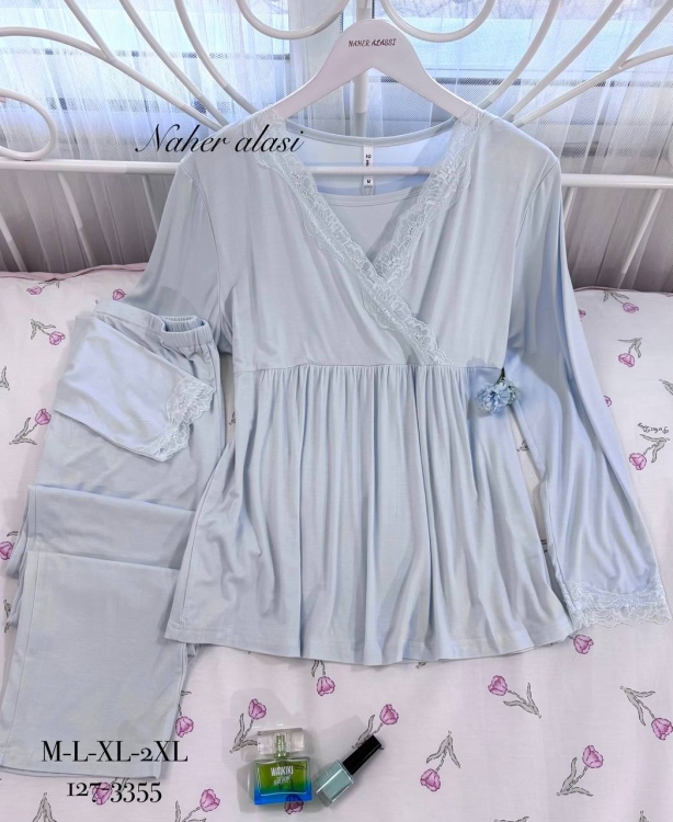 بيجامه فسيكوز حمل ونفاس 3355