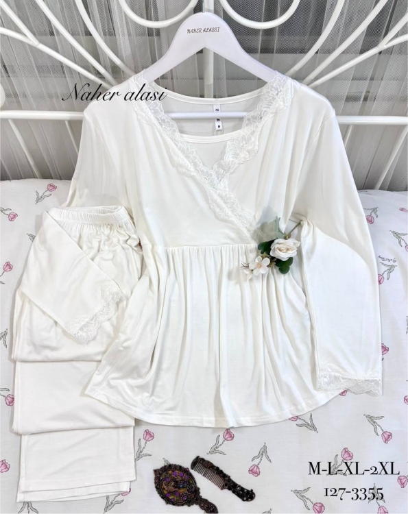 بيجامه فسيكوز حمل ونفاس 3355