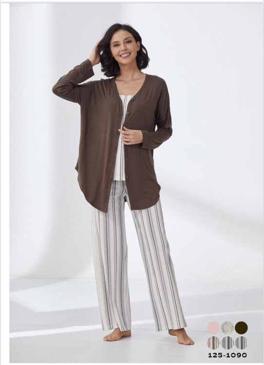 بيجامه 3 قطع 