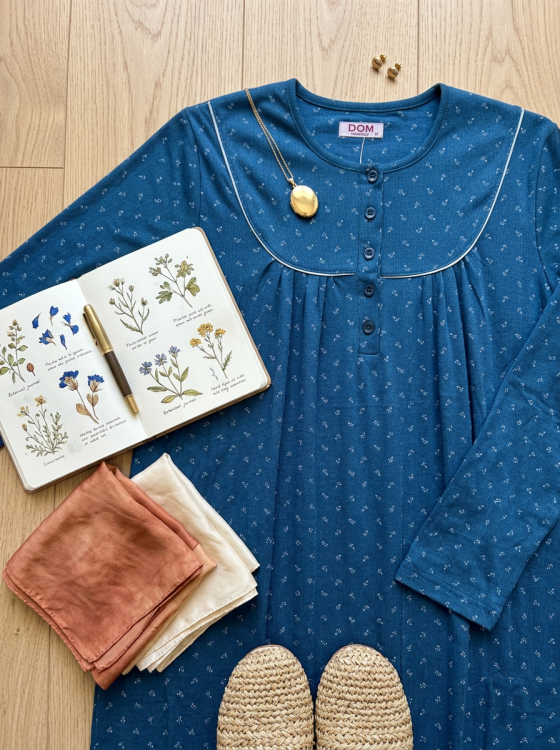 قميص نوم DOM محزز 3232