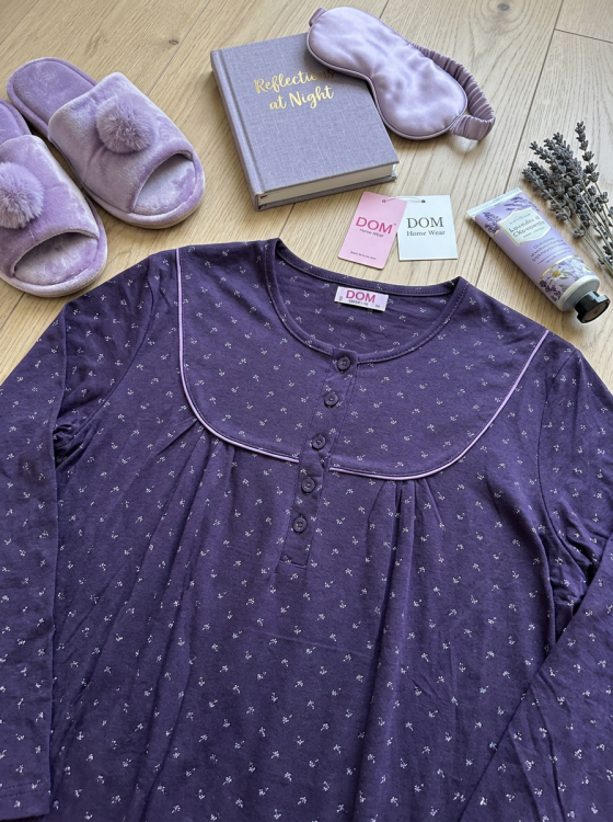 قميص نوم DOM محزز 3232