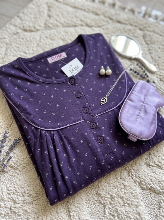 قميص نوم DOM محزز 3232