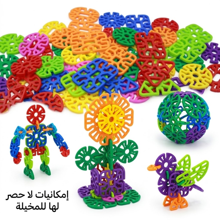 مكعبات بلاستيكية