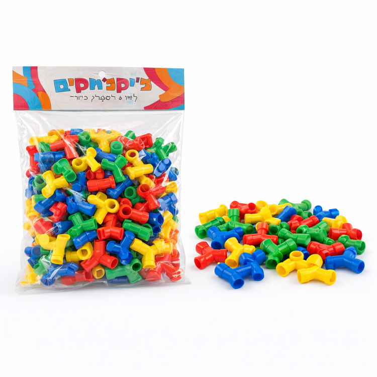 لعبة تركيب على شكل انابيب