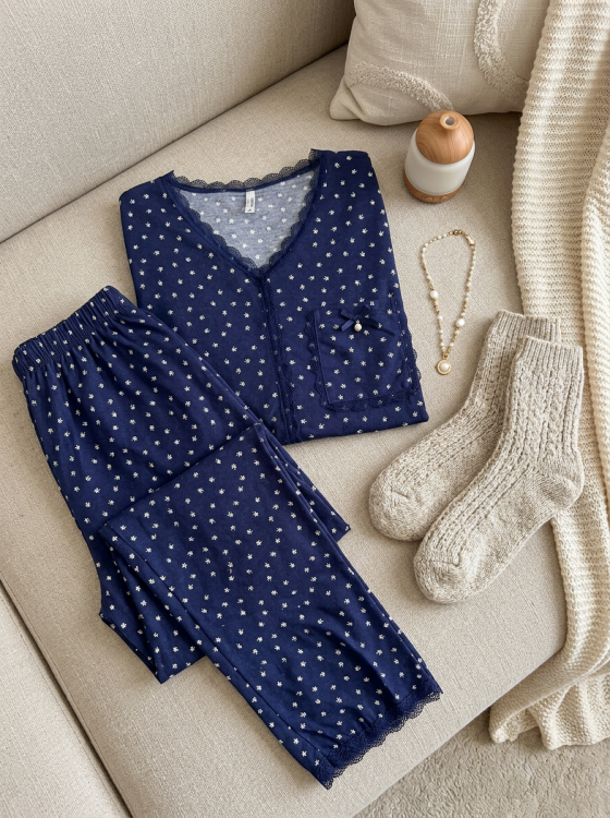 بيجامه قطعتين 3307