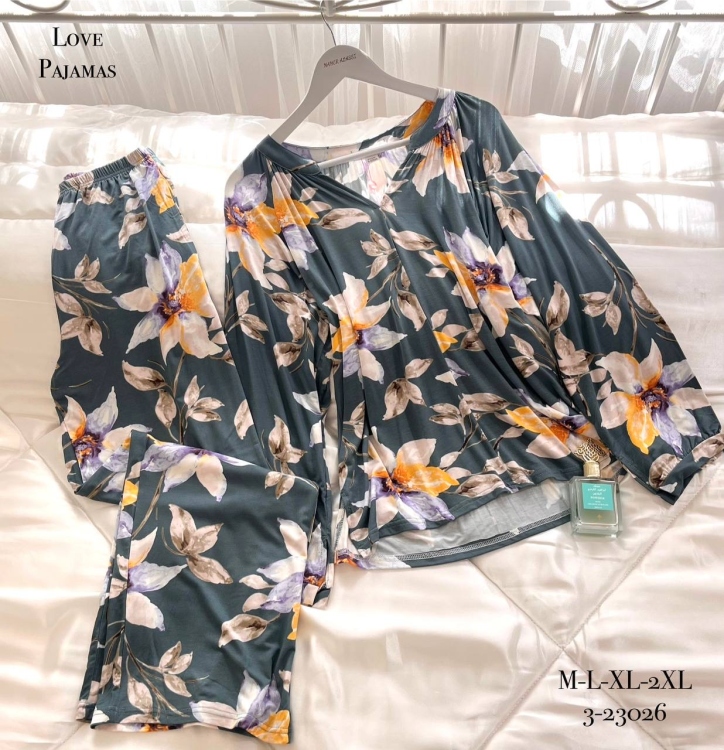 بيجامه فسيكوز قطن 23026