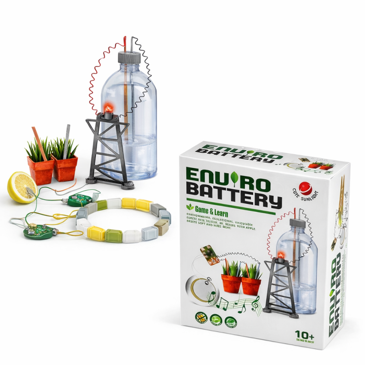 تجربة بطارية بيئية