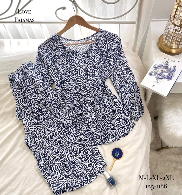 طقم رايون قطن 1186