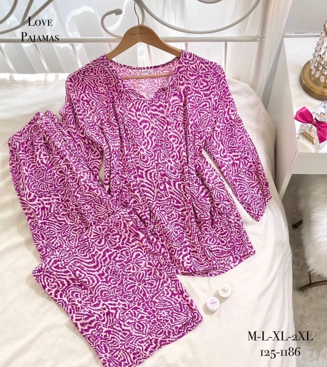 طقم رايون قطن 1186