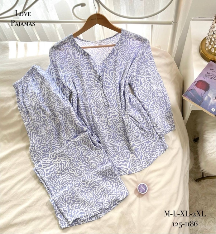 طقم رايون قطن 1186