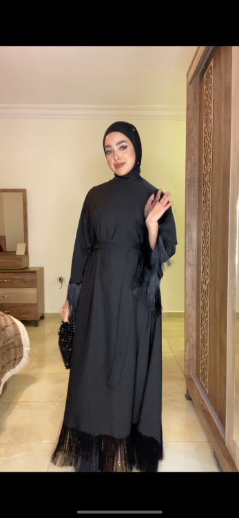 عبابة داليا باللون الاسود