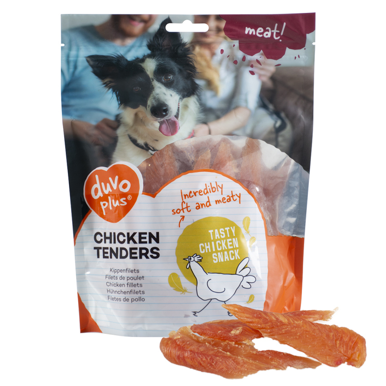 Duvo+ snack chicken tenders 400g, dog snack