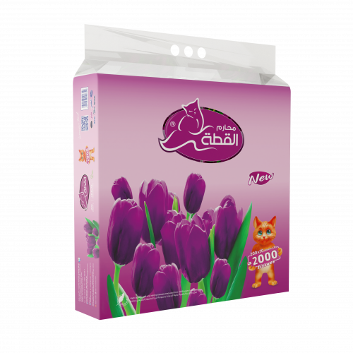 القطة مناديل لافندر 200*10 منديل