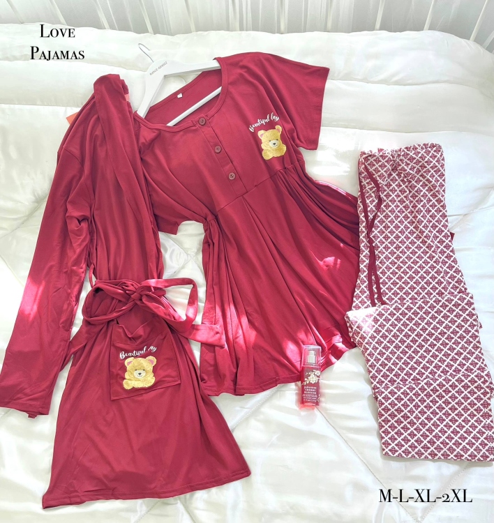 بيجامه 3 قطع  حمل ونفاس 173