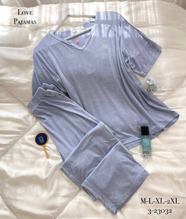 بيجامه فسيكوز قطن 23032