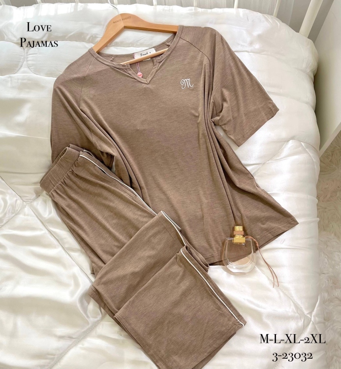 بيجامه فسيكوز قطن 23032