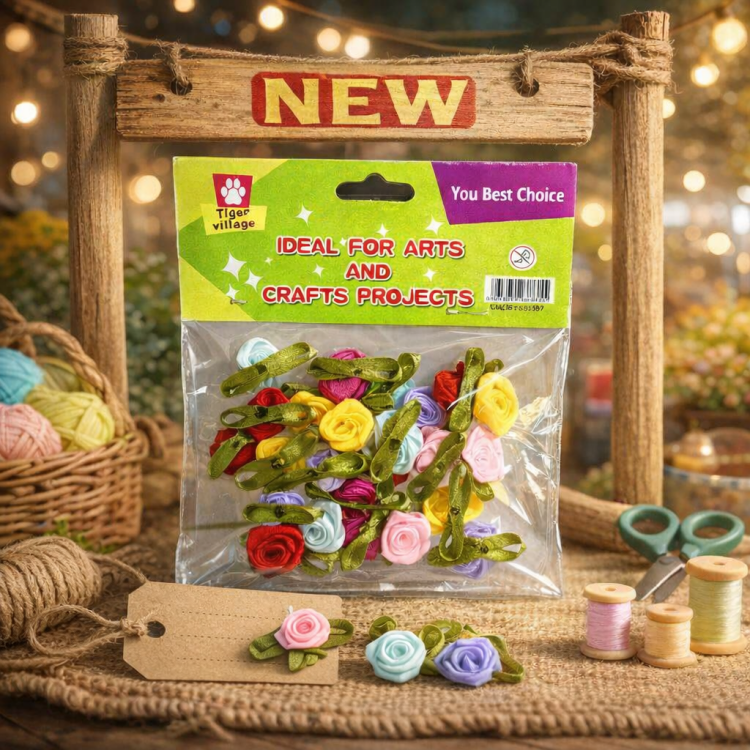 ورد مقمش للزينة