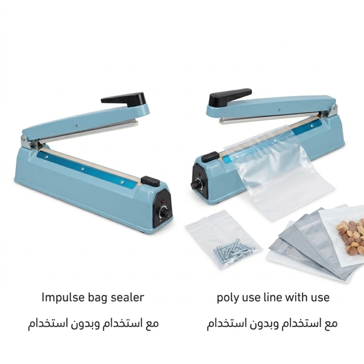 ماكينة لحام أكياس يدوية