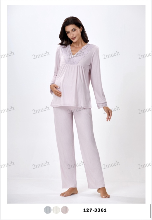 بيجامه قطعتين حمل ونفاس 3361