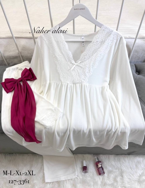 بيجامه قطعتين حمل ونفاس 3361