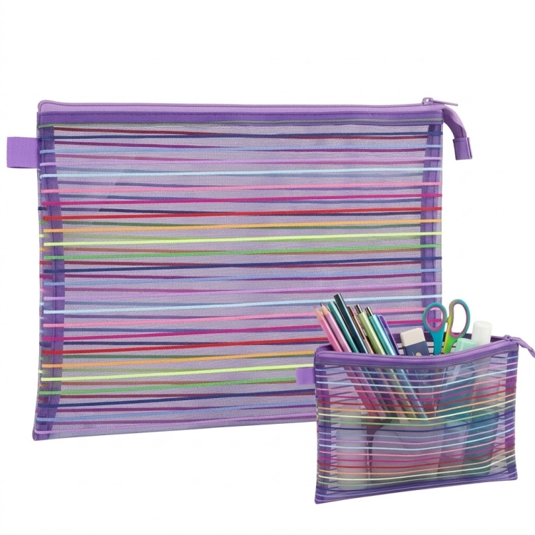 ملف قماش بسحاب 