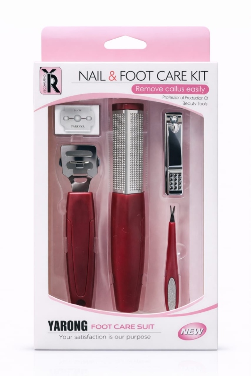 مجموعة العناية بالأظافر والقدم من يارونج عدد 5 قطع 