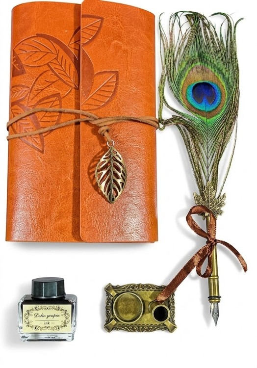  قلم مع محبرة