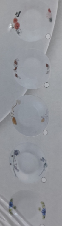 طقم صحون دايموند 18 قطعة 