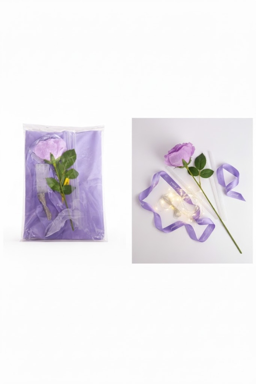 بالون زهور مع إضاءة LED