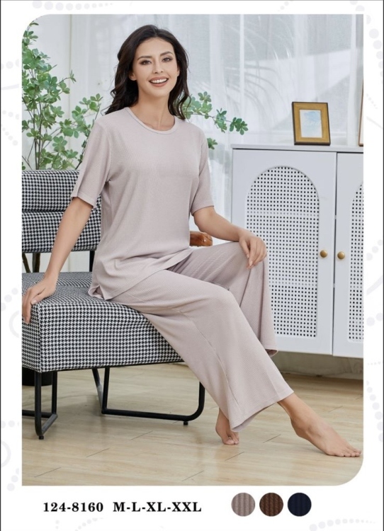 بجامه قطن  محزز 8160