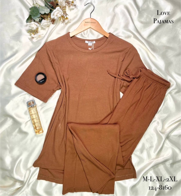 بجامه قطن  محزز 8160