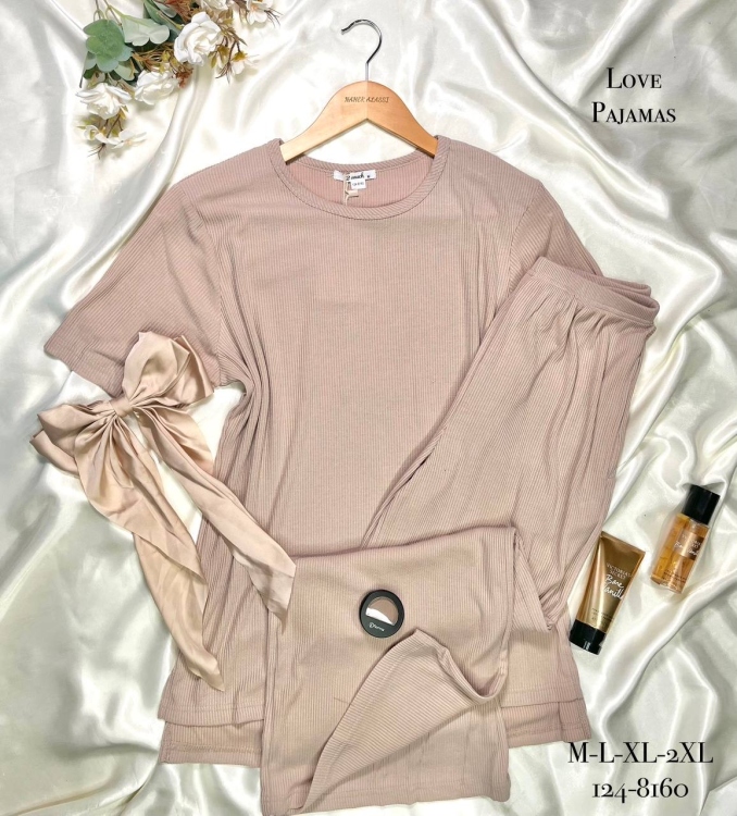 بجامه قطن  محزز 8160