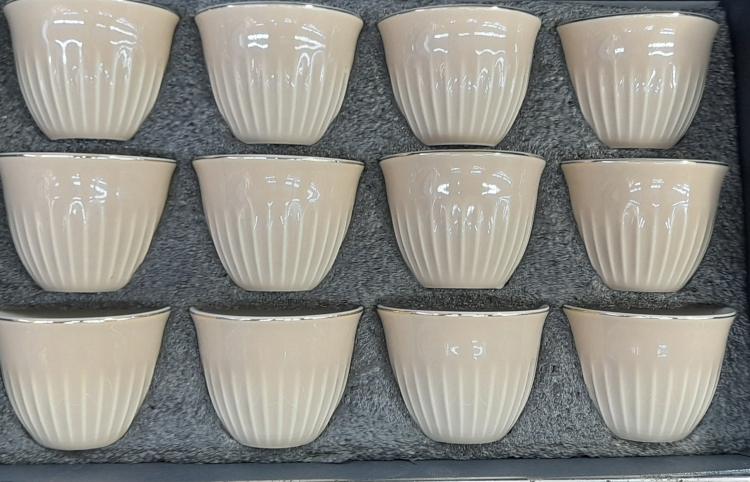 فتاجين قهوة سادة /12 قطعة