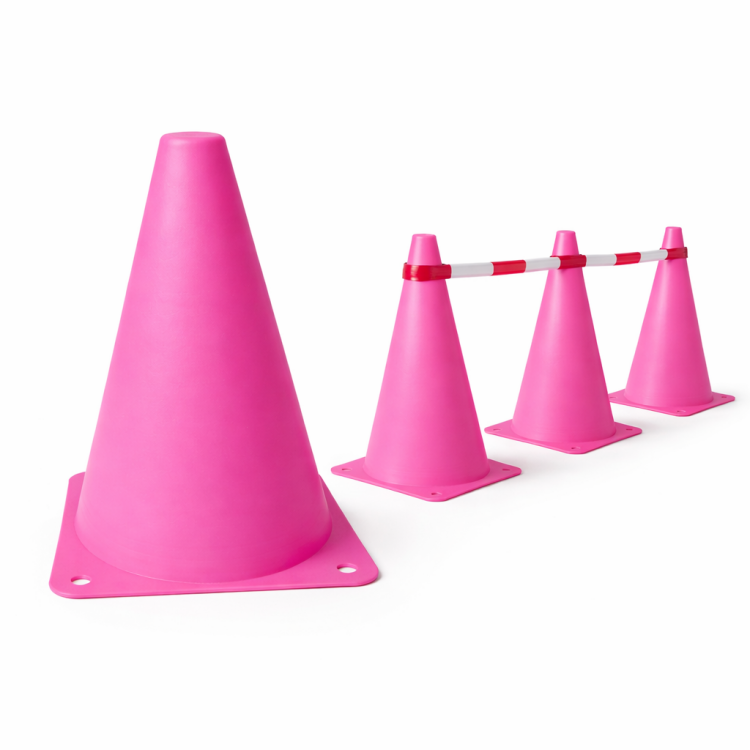 أقماع بلاستك طويلة