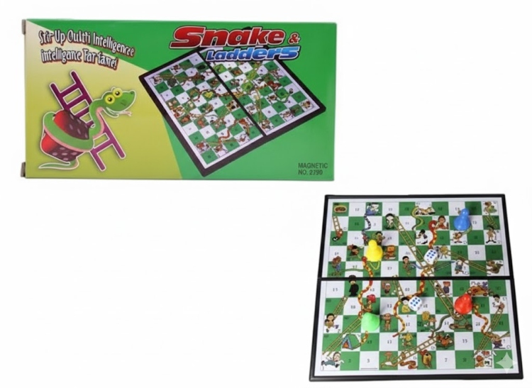 لعبة السلم والحية