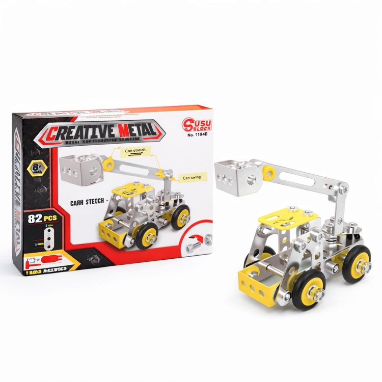 تركيب أشكال معدنية