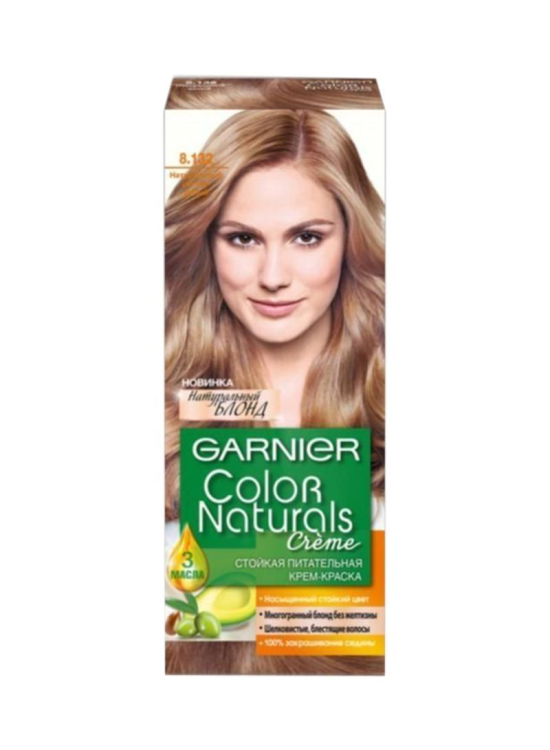 صبغة غارنييه كولور ناتشرلز اشقر فاتح طبيعي للغاية درجة 8.132