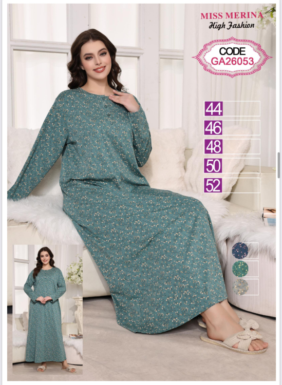 قميص نوم كم كامل  26053