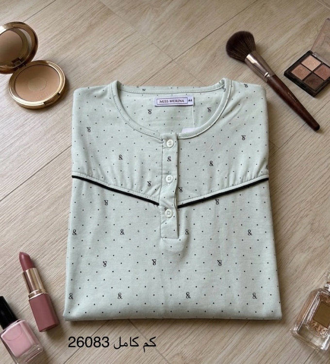 قميص نوم كم كامل  26083