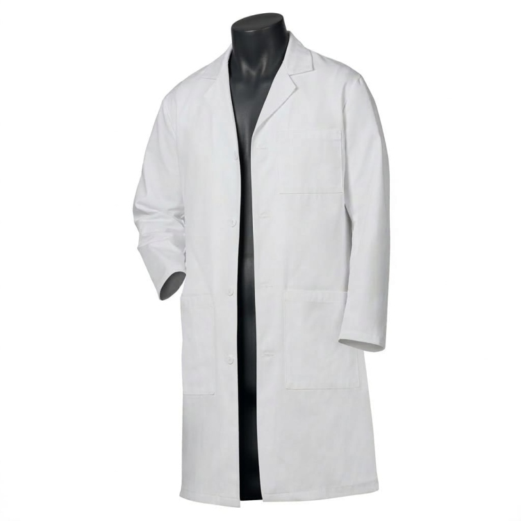 لاب كوت  أبيض