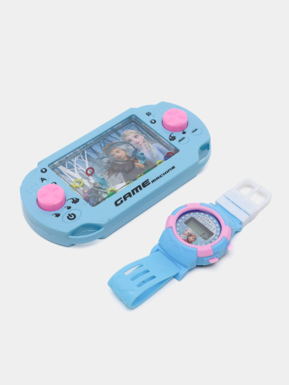 لعبة الحلقات مع ساعة