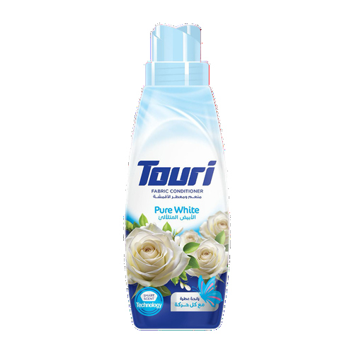 توري منعم اقمشة الأبيض المتلألئ 750 مل