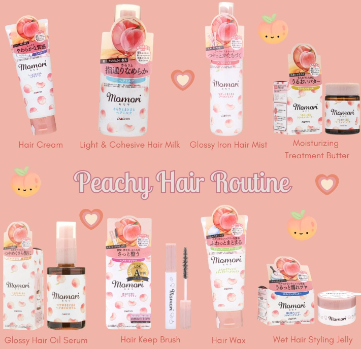 DARIYA, Momori Peach Moist & Cohesive Hair Cream