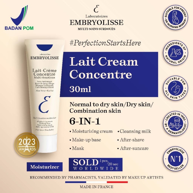 Embryolisse, Lait cream multi function كريم مرطب و برايمر متعدد الاستخدامات