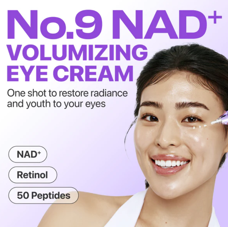 numbuzin, No.9 NAD+ Retinol Volumetox Eye Cream