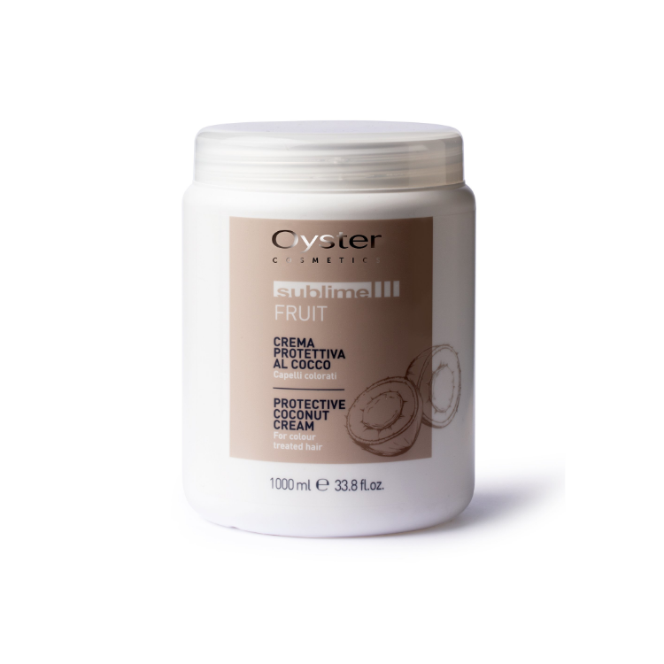 حمام زيت OYSTER بجوز الهند للشعر المصبوغ 