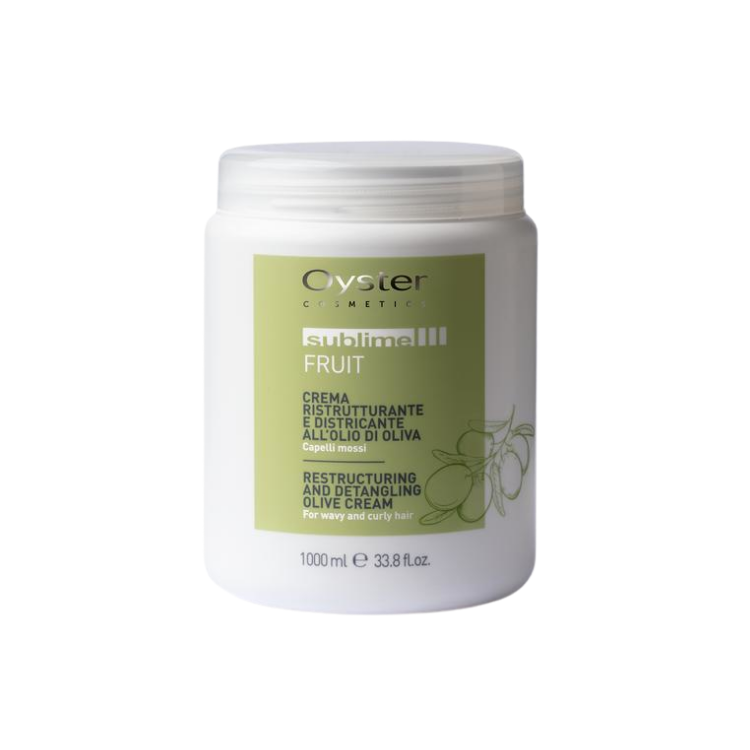 حمام زيت OYSTER  بزيت الزيتون للشعر المجعد والمموج 