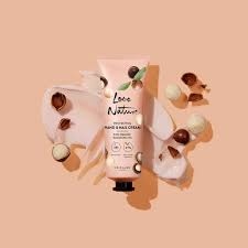 LOVE NATURE Protecting Hand & Nail Cream with Organic 41335    75ML