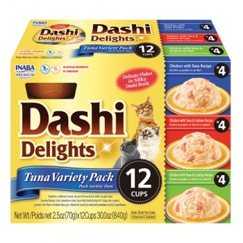 INABA dashi delights tuna variety pack